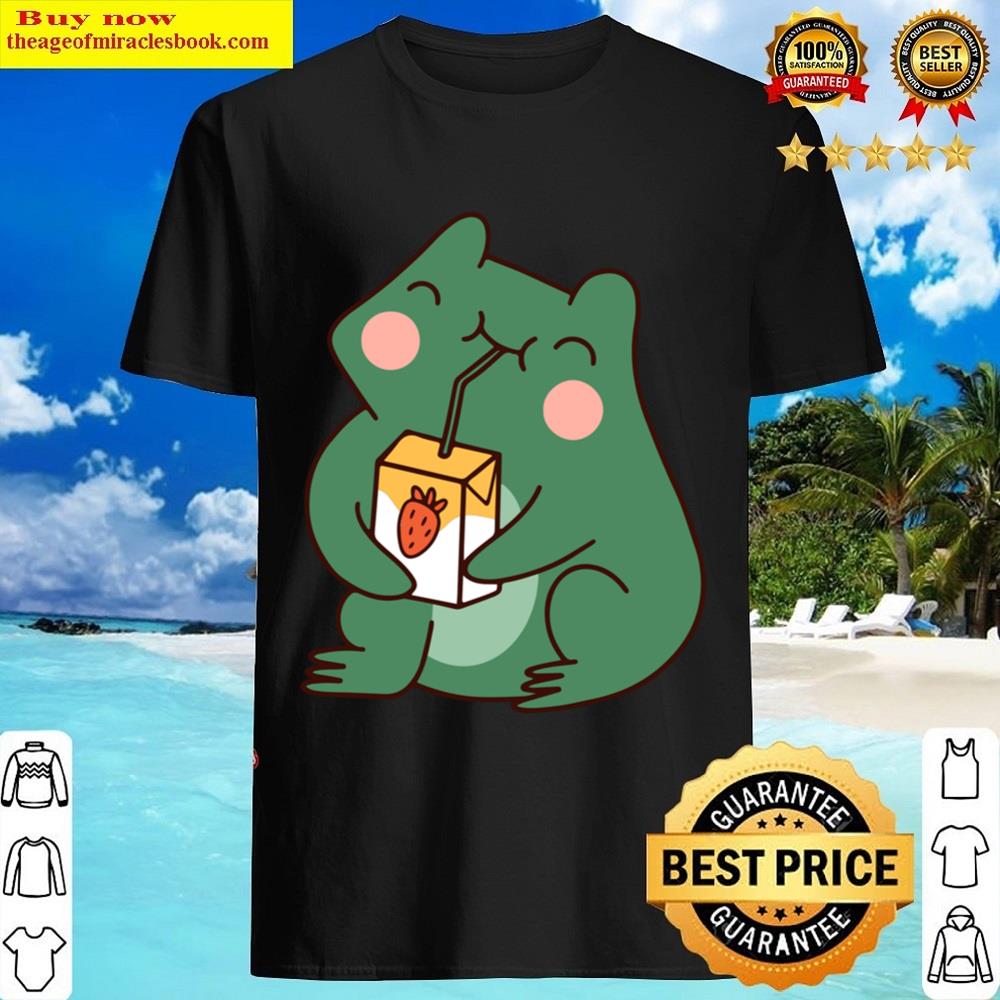 Cute Juice Frog Character Shirt