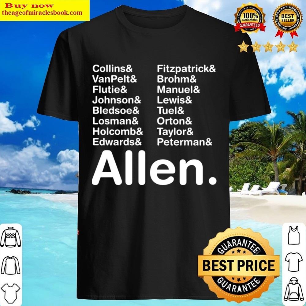 Buffalo Quarterbacks Shirt