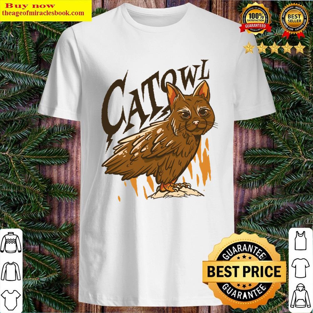 A Cat And An Owl Shirt
