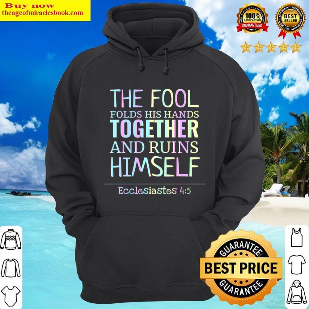 Alternative view of Bible Scripture Quote Verse Ecclesiastes 45 Design V6 T Shirt