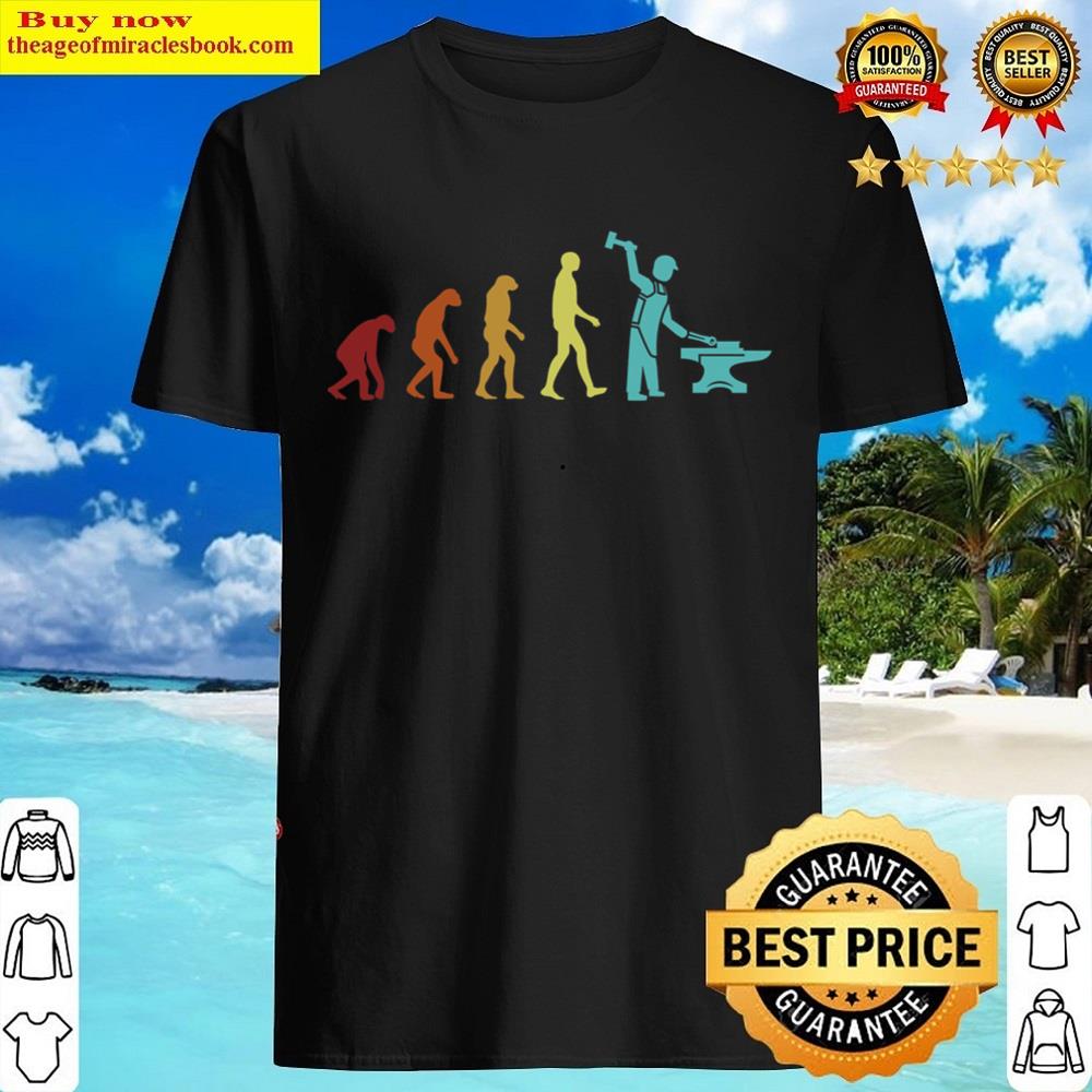 Blacksmith Evolution Blacksmith Forging Blacksmith T Shirt