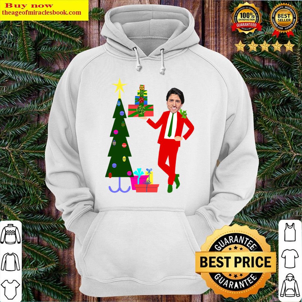 Alternative view of Christmas Tree Justin Trudeau Shirt