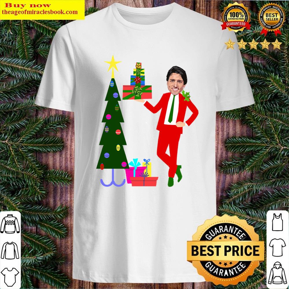 Christmas Tree Justin Trudeau Shirt
