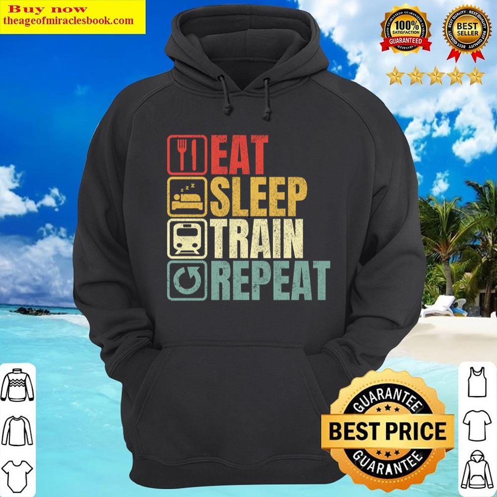 Alternative view of Eat Sleep Train Repeat T Shirt