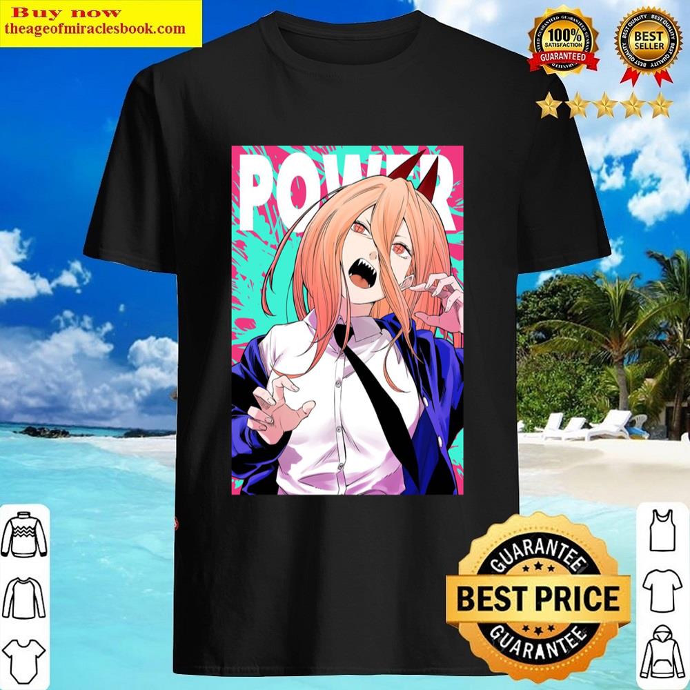 Powr Chainsaw Man T Shirt