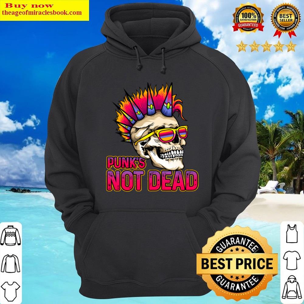 Alternative view of Punks Not Dead T Shirt