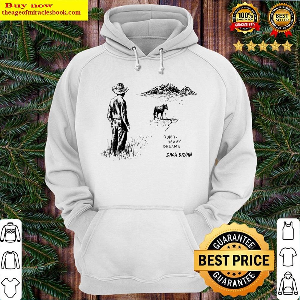 Alternative view of Zach Bryan Quiet Heavy Dreams Pullover Shirt