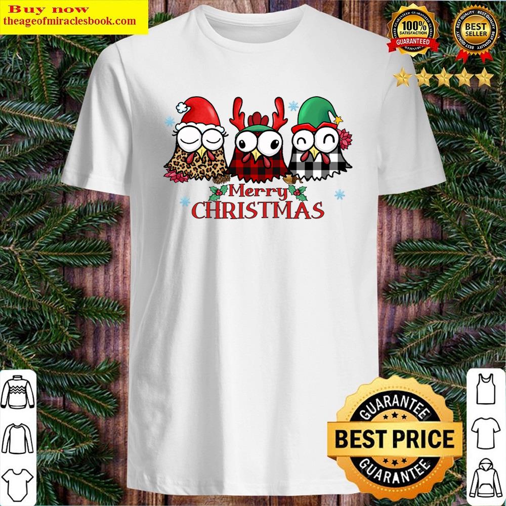 Chicken Christmas Shirt