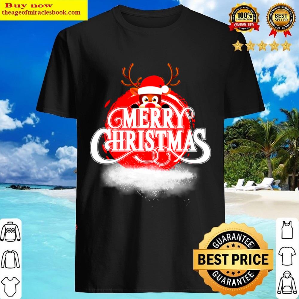 Merry Christmas Deer Shirt