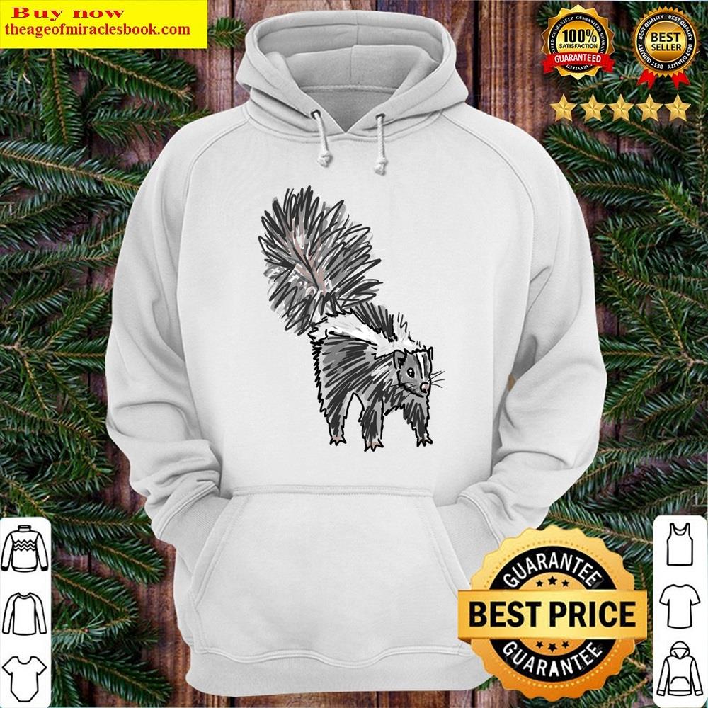 Alternative view of Scraggly Skunk Shirt