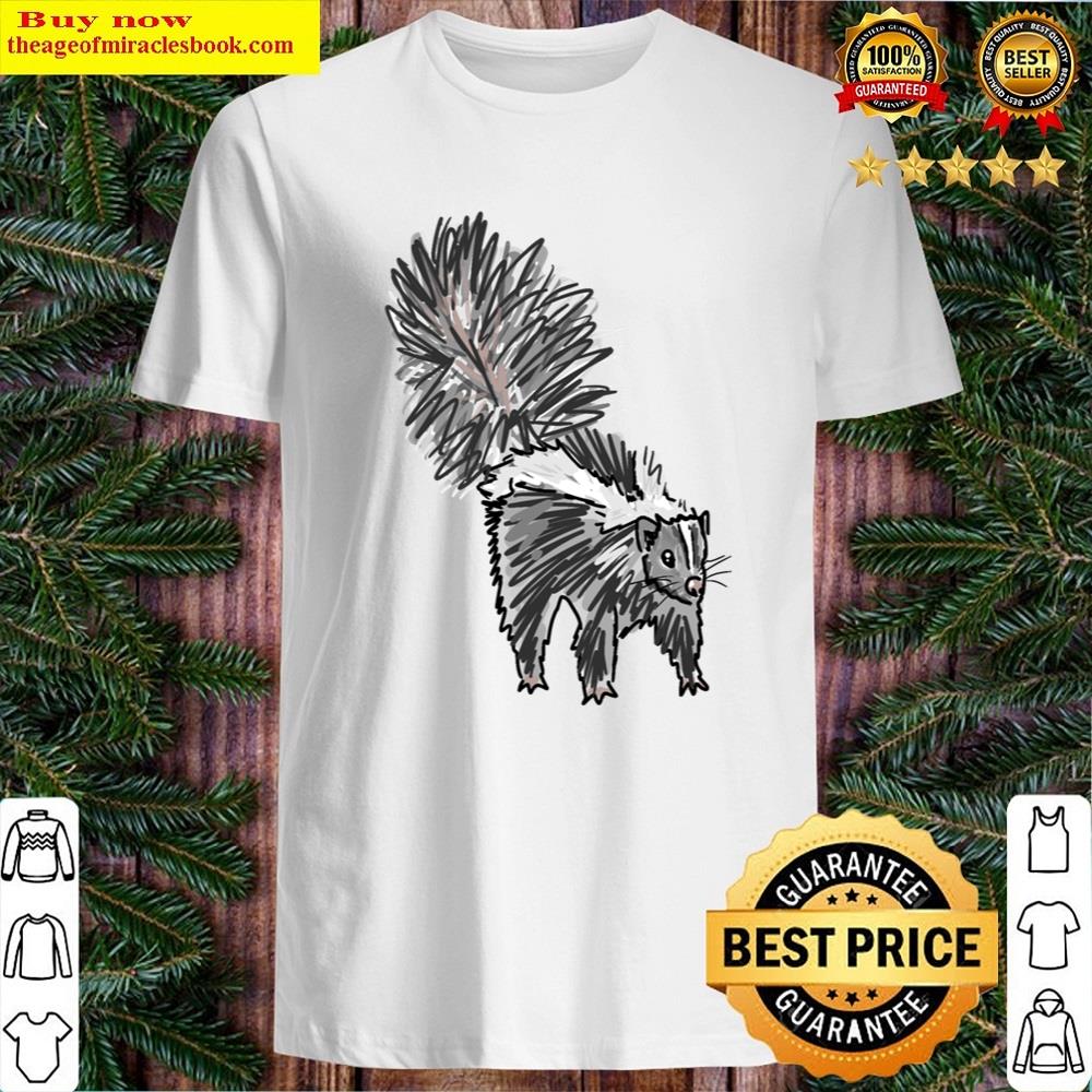 Scraggly Skunk Shirt
