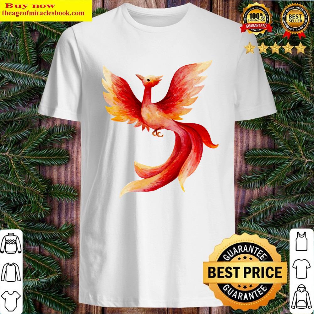 Watercolor Cute Phoenix Shirt