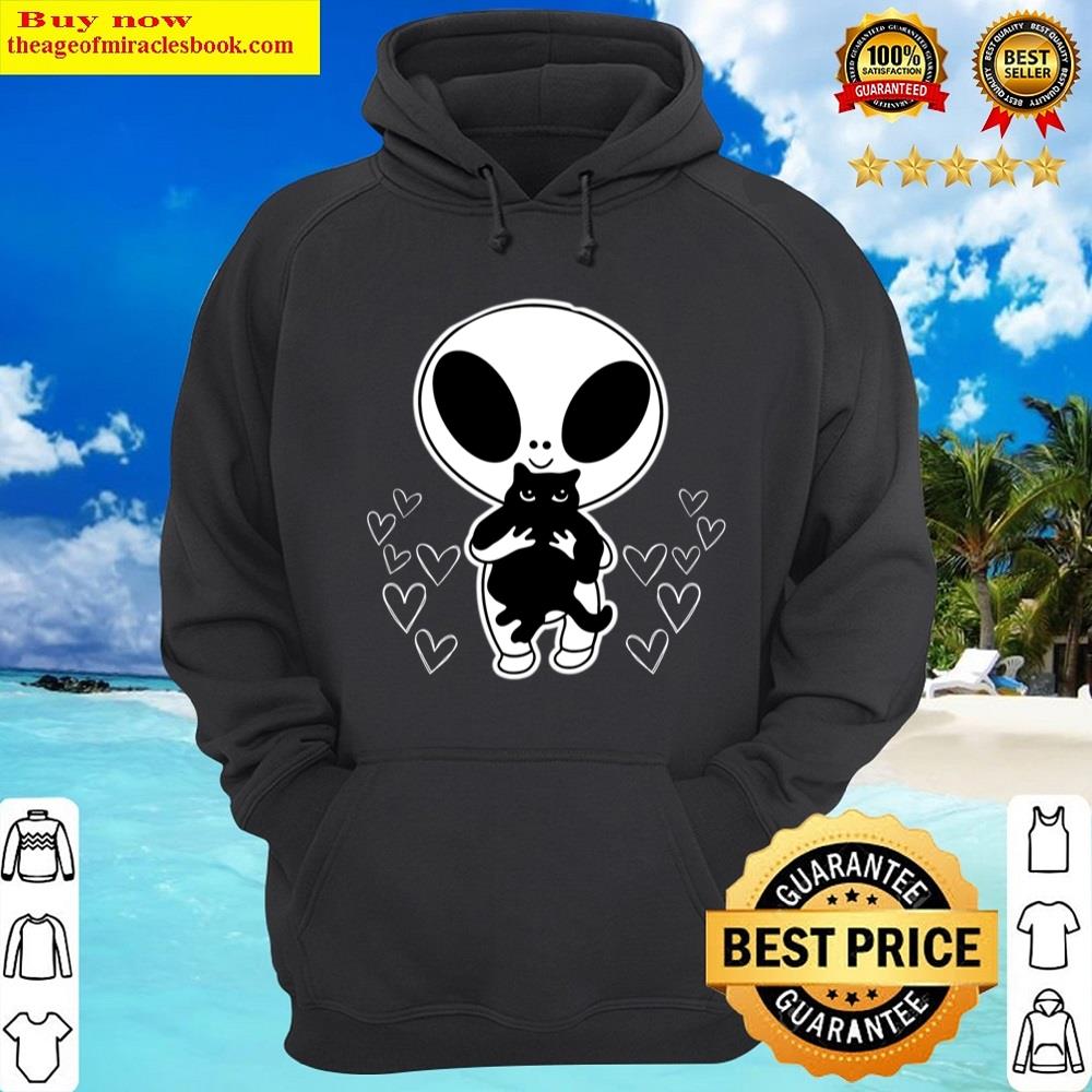 Alternative view of Alien Petting Cat Shirt