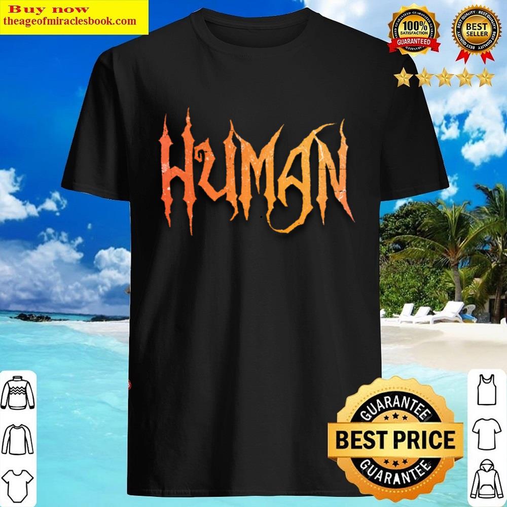 Ditressed Human Shirt