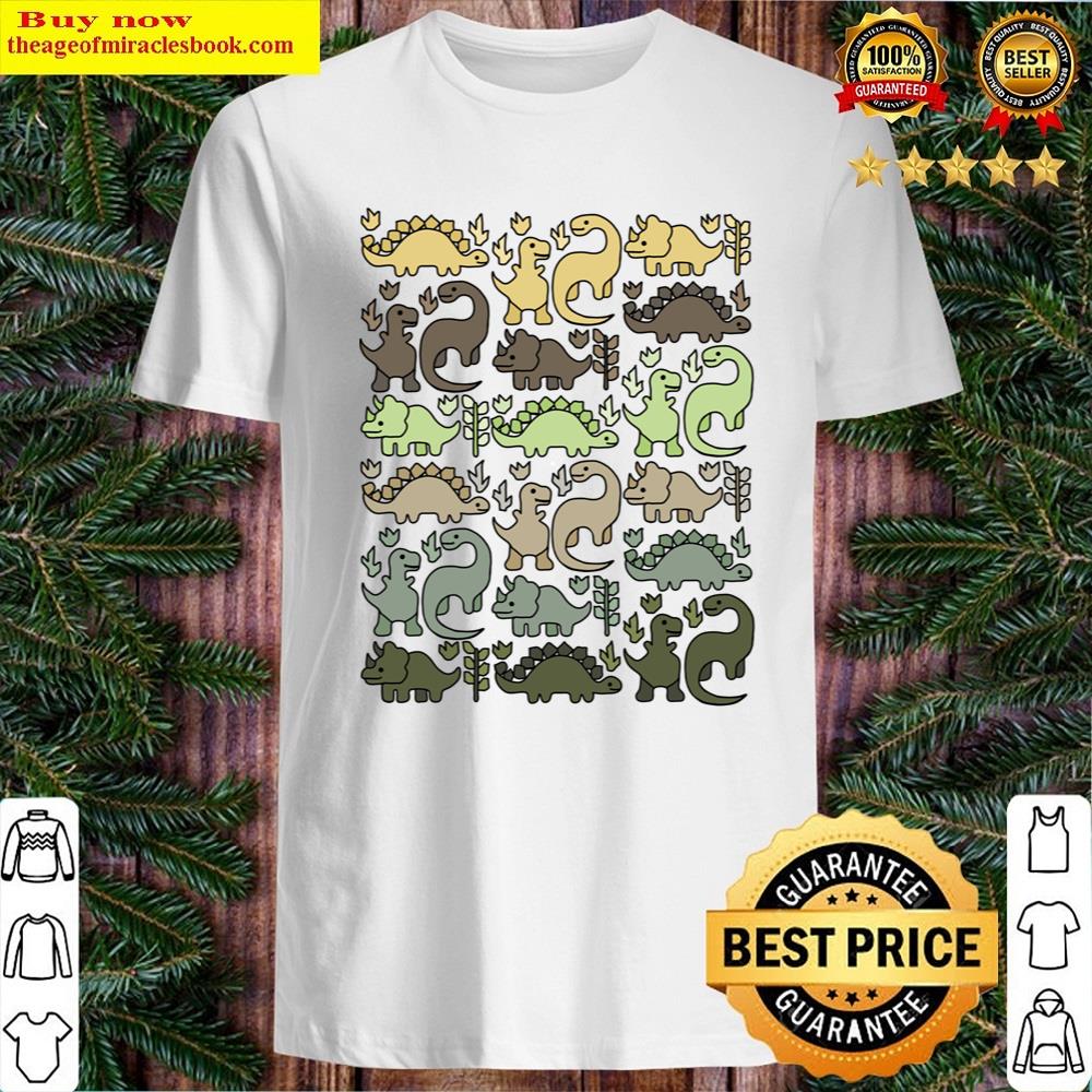 Jungle Colors Dinosaurs Shirt