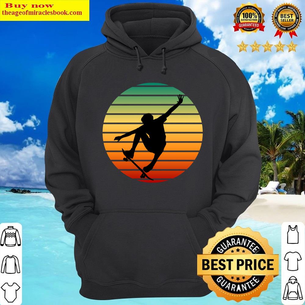 Alternative view of Retro Sunset Skater Shirt