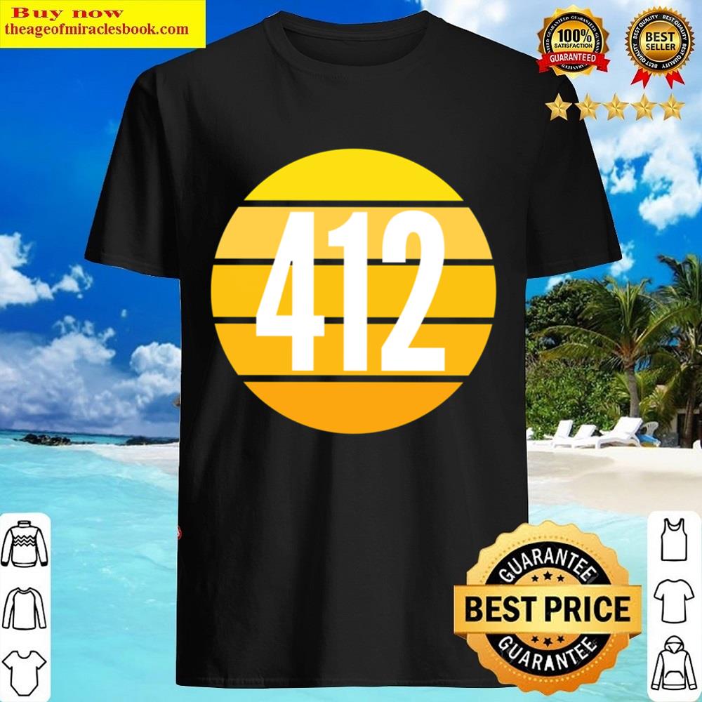 412 Pittsburgh In Sunset Shirt