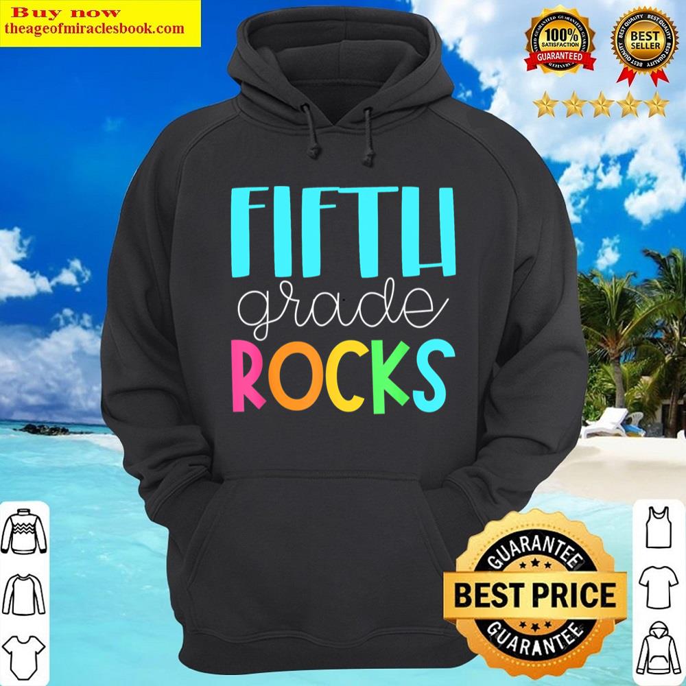 Alternative view of 5th Grade Teacher Fifth Grade Rocks Shirt