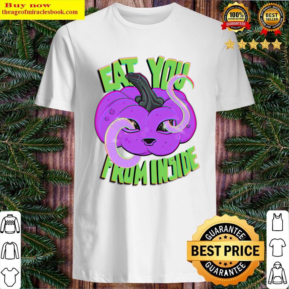 Alien Pumpkin Cat Shirt