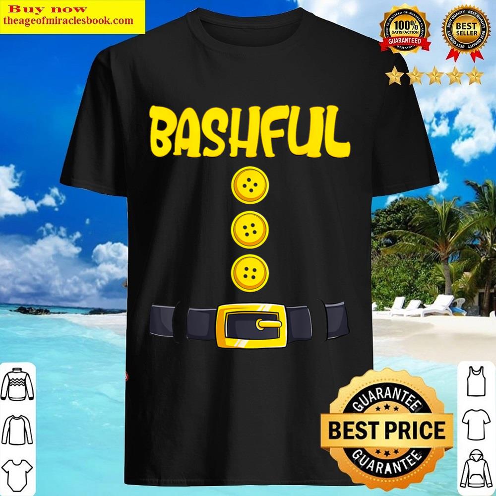 Bashful Halloween Dwarf Costume Color Matching Bashful Dwarf Shirt