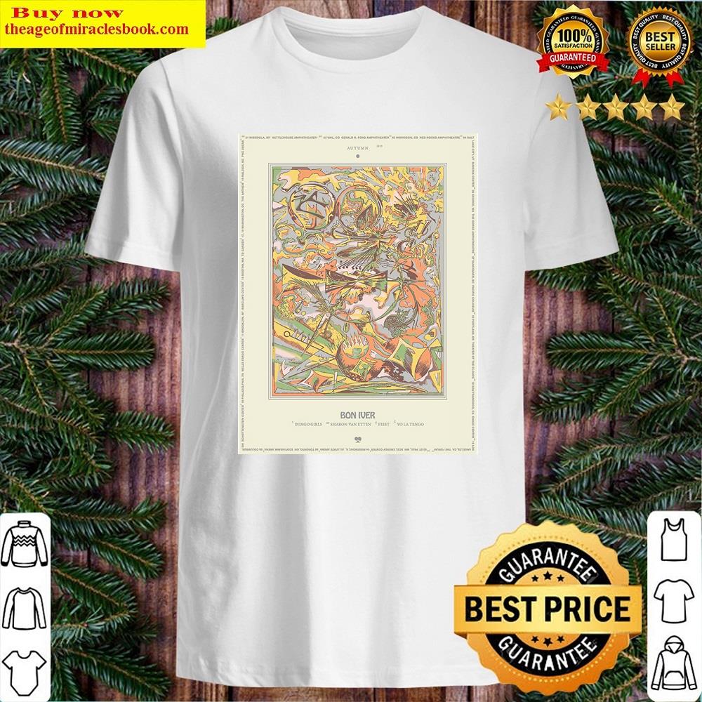 Bon Iver Fall Tour Shirt Bon Iver Fall Tour Shirt
