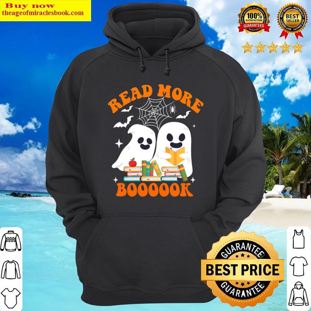 Alternative view of Booooks Ghost Read More Books Essential Essential Shirt