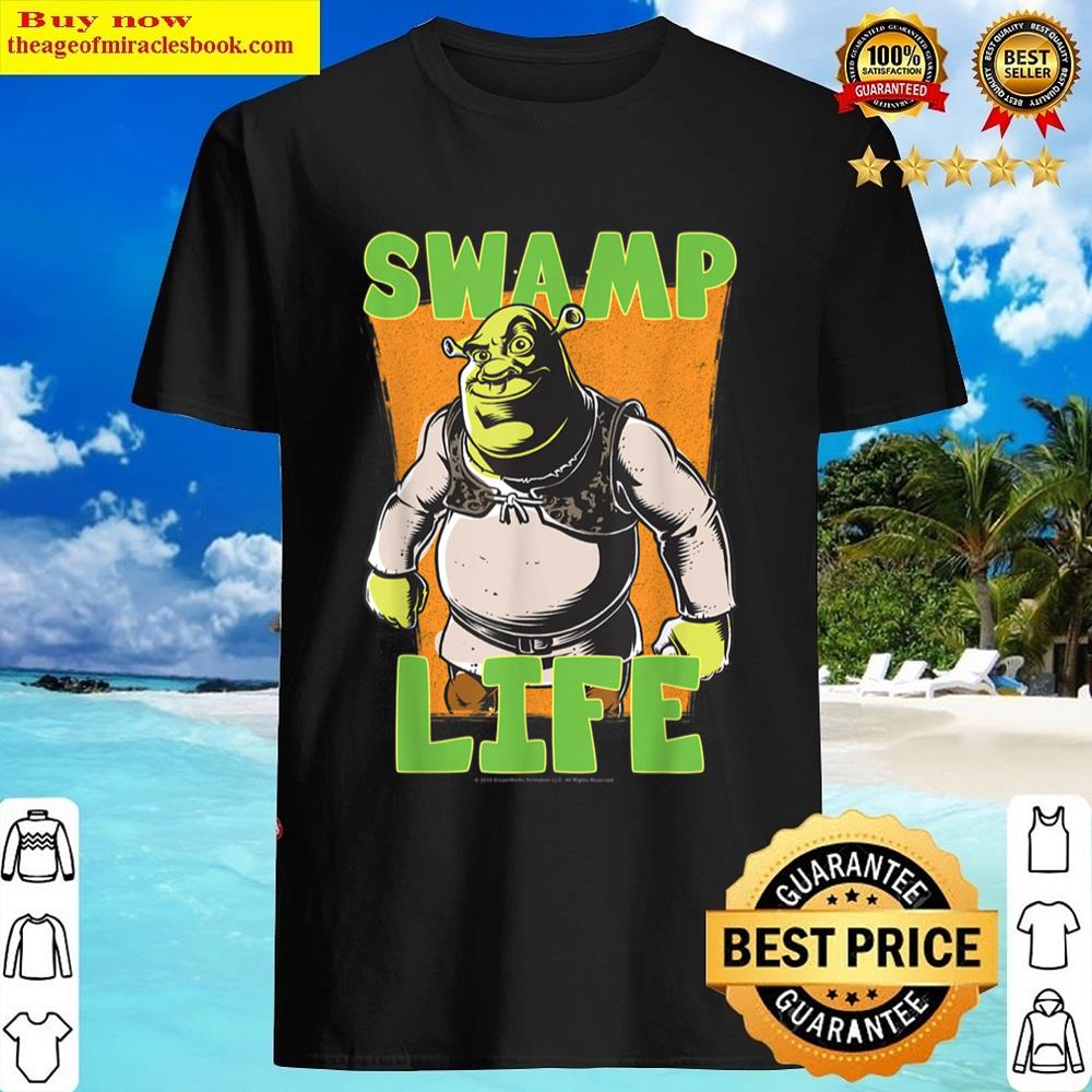 Cartoon Swamp Life Shirt