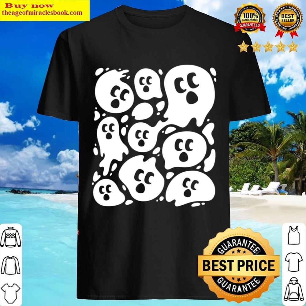 Craftee Merch Craftee Spooky Ghosts Essential Shirt Craftee Merch Craftee Spooky Ghosts Essential Shirt