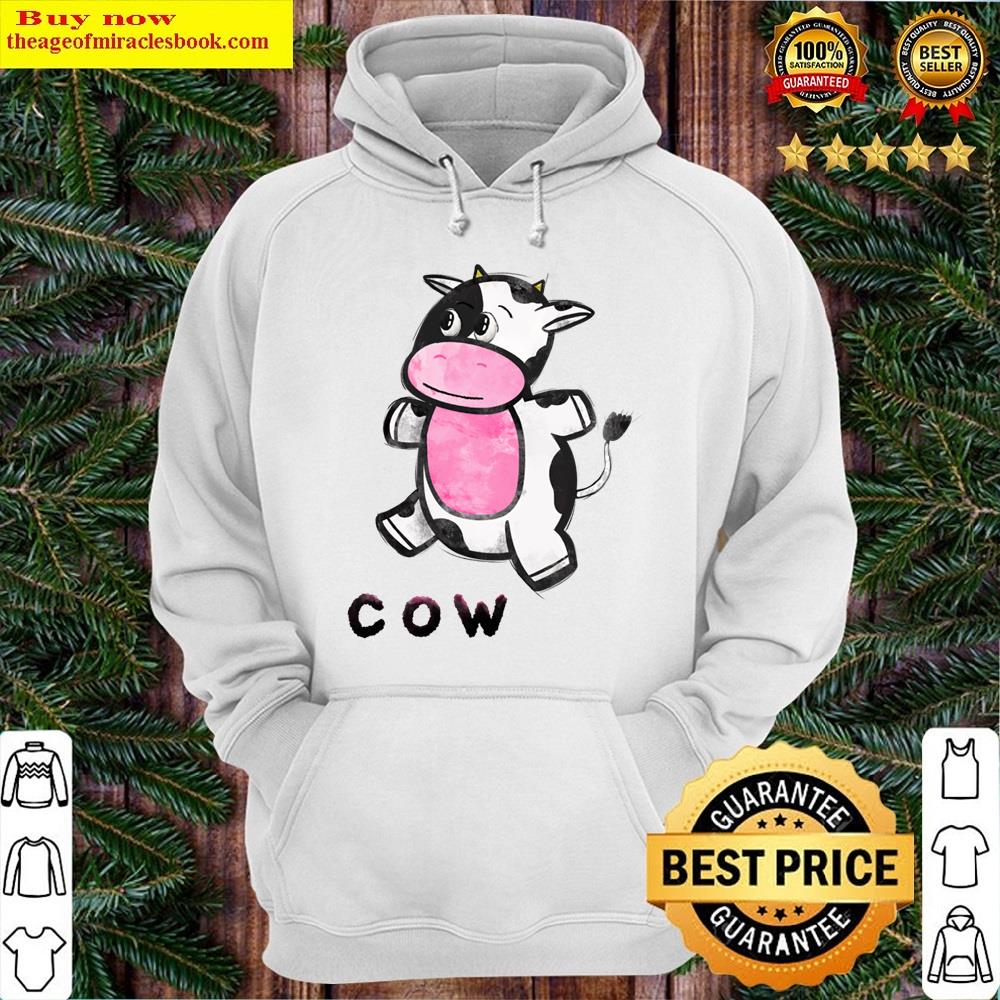 Alternative view of Cute Cow Illustration Liam Fitzpatrick Shirt