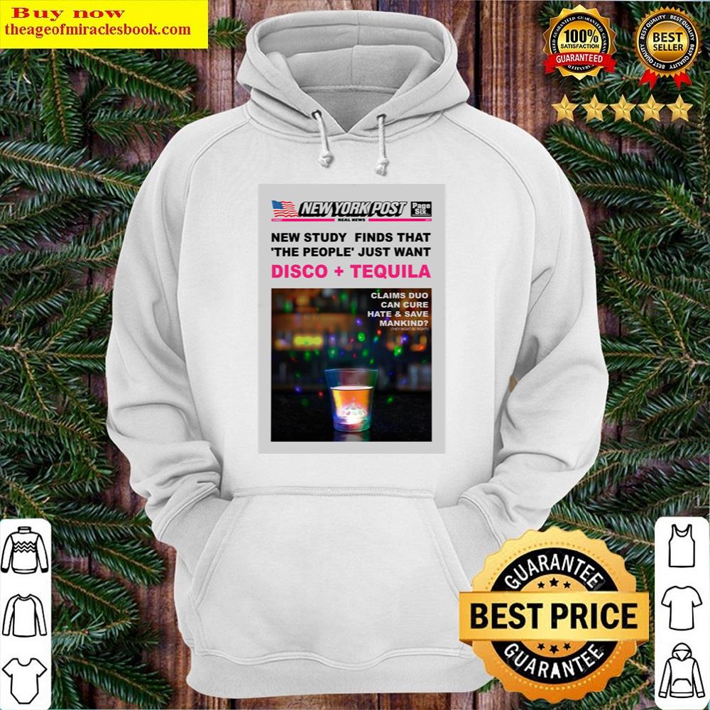 Alternative view of Disco + Tequila Poster Shirt