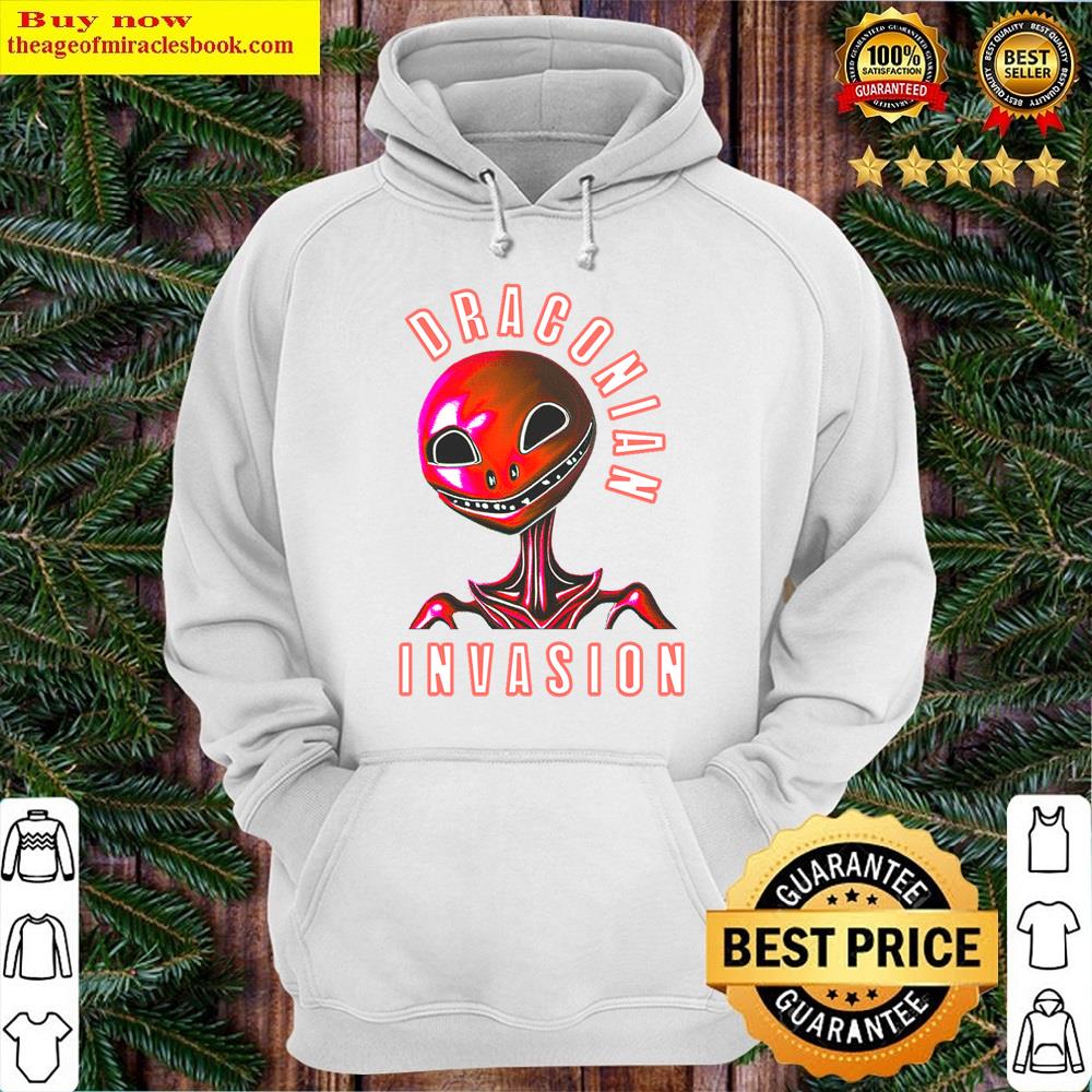 Alternative view of Draconian Invasion Red Theme Shirt