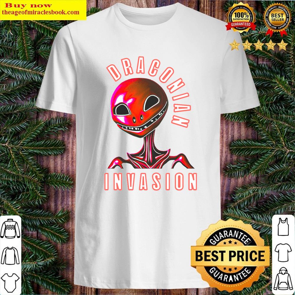 Draconian Invasion Red Theme Shirt
