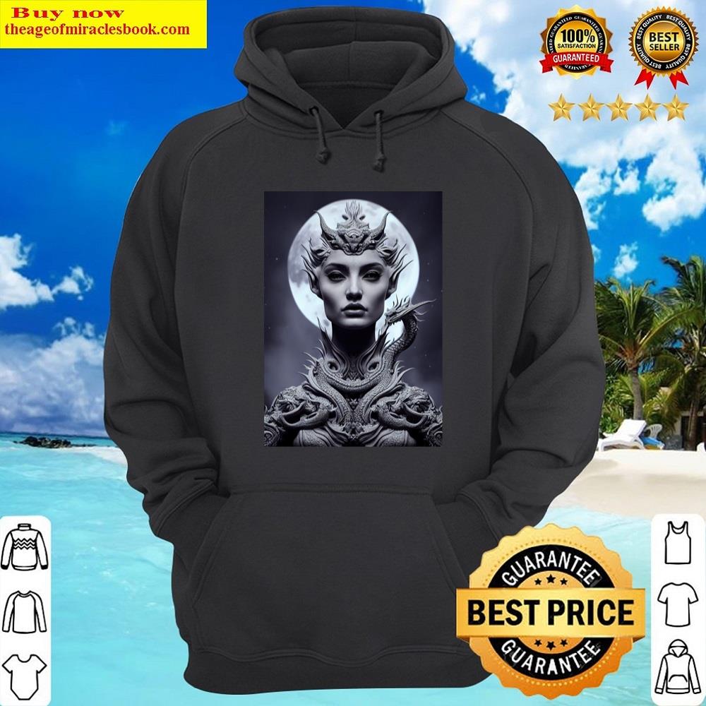 Alternative view of Dragon Priestess Statue Shirt