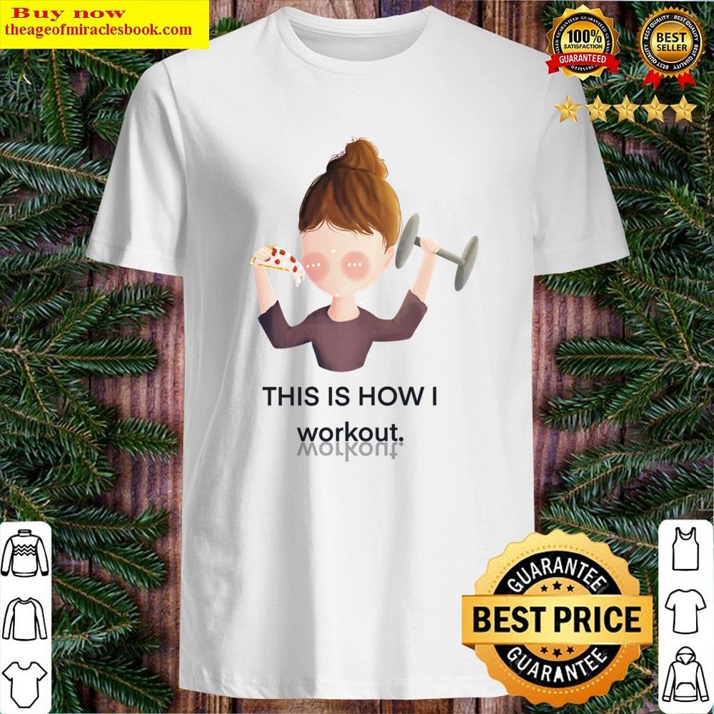 Dumbbells With Pizza Shirt