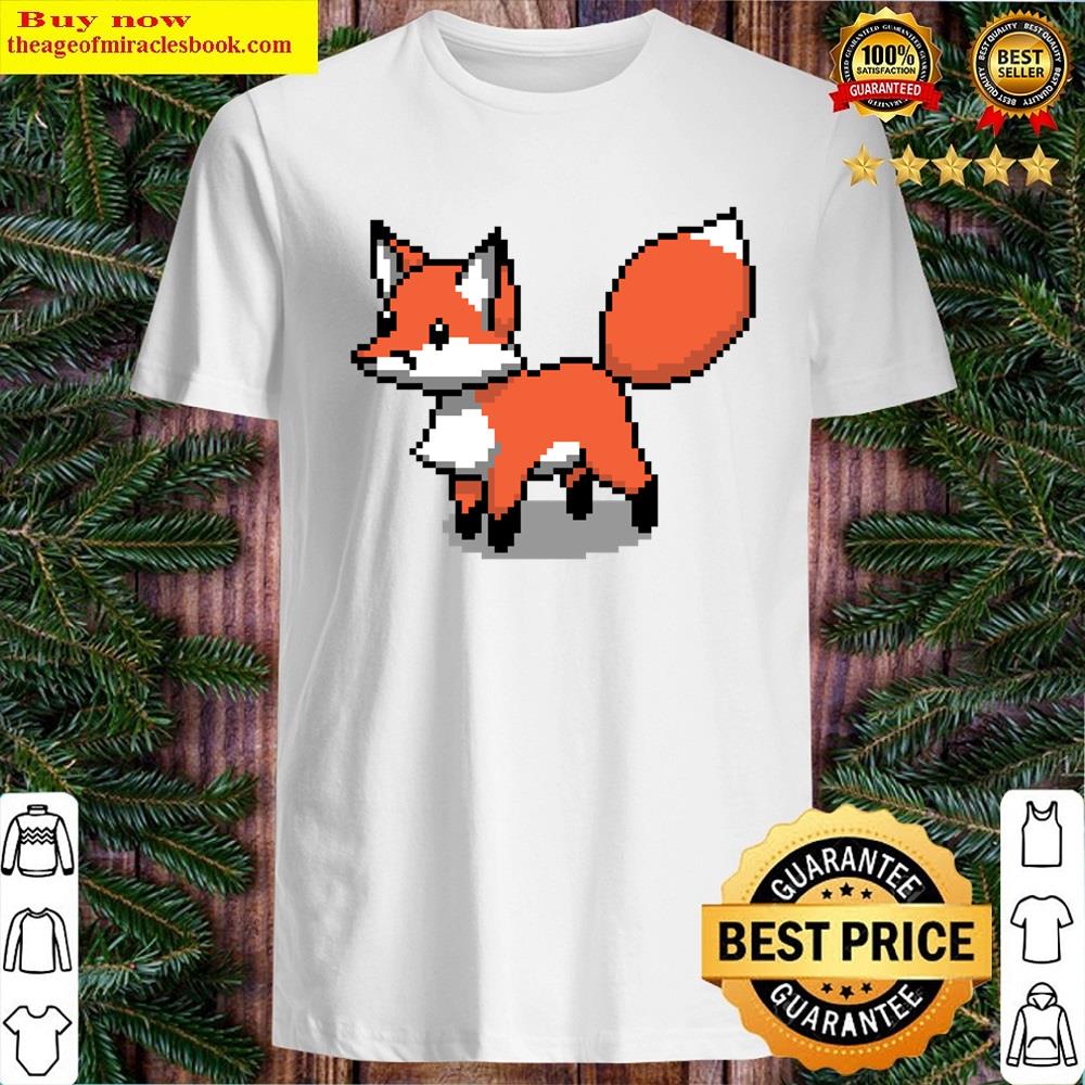 Fox Pixel Art Shirt