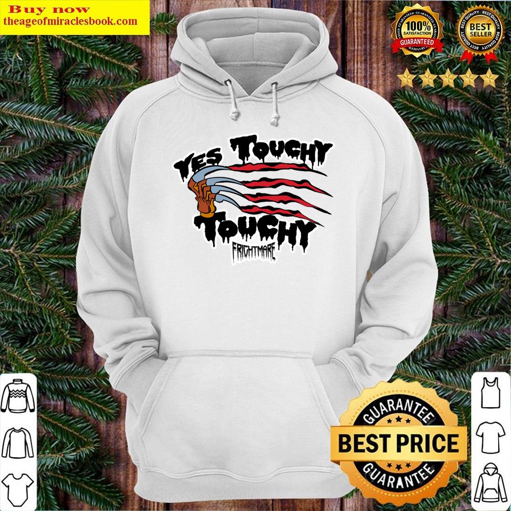 Alternative view of Frightmare Yes Touchy Shirt