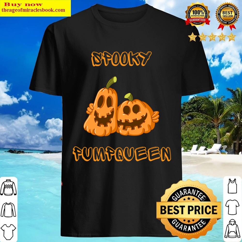 Halloween Spooky Design For Couple Shirt