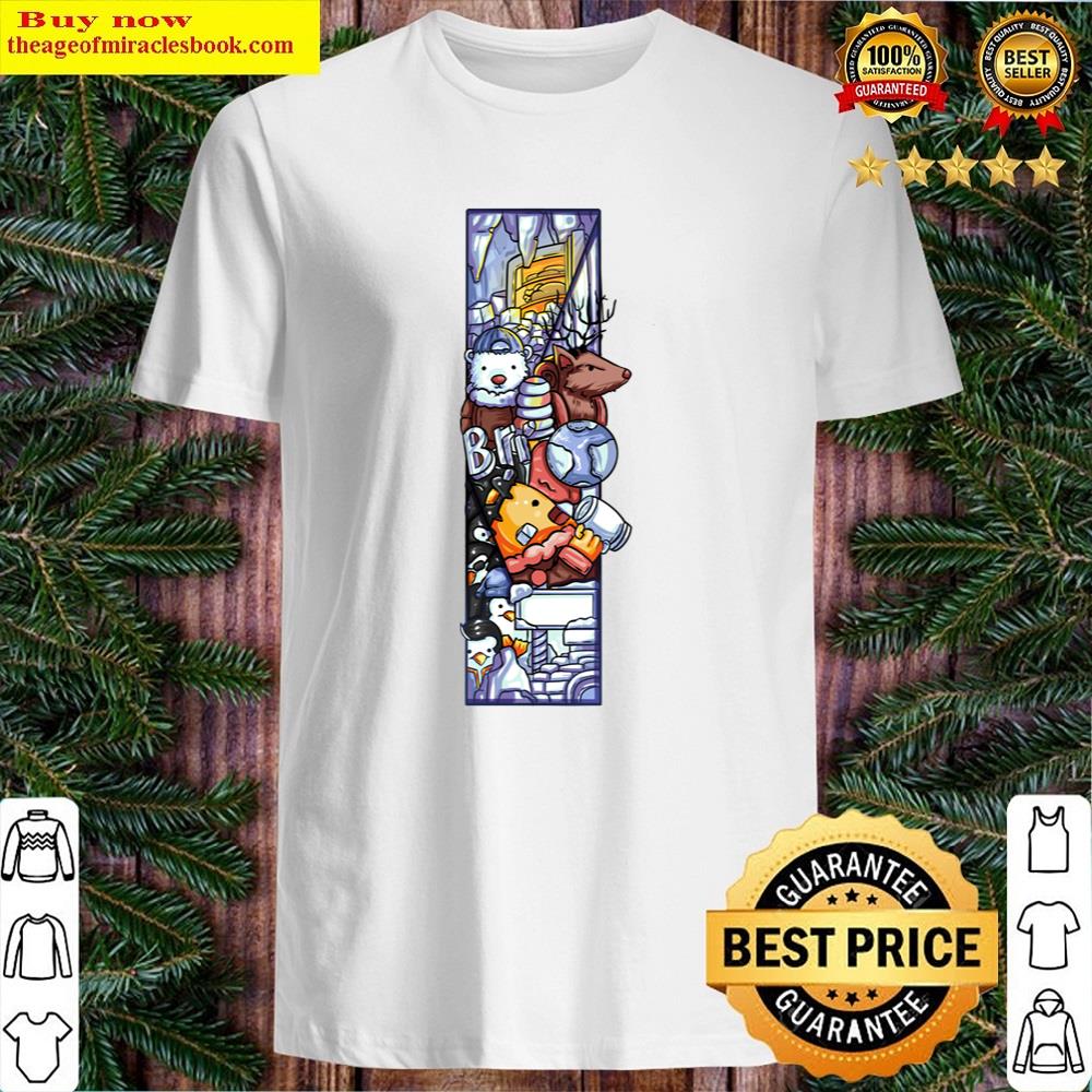 Initial Letter I Doodle Art Shirt