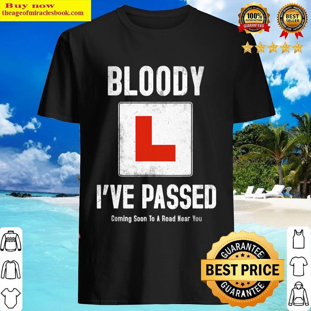 Just Passed Driving Test Design & Novelty Learner Driver Shirt