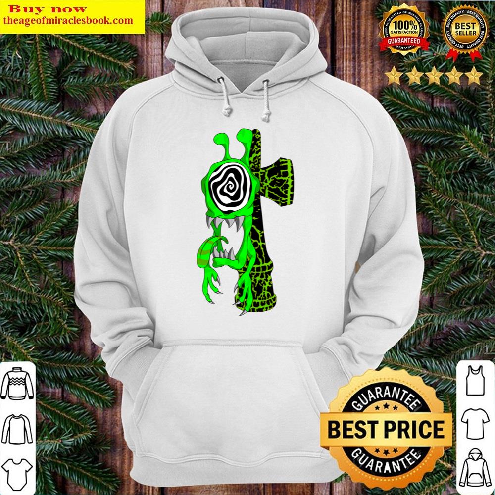 Alternative view of Kendama Cyclops Green Shirt