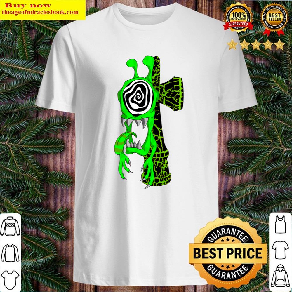 Kendama Cyclops Green Shirt