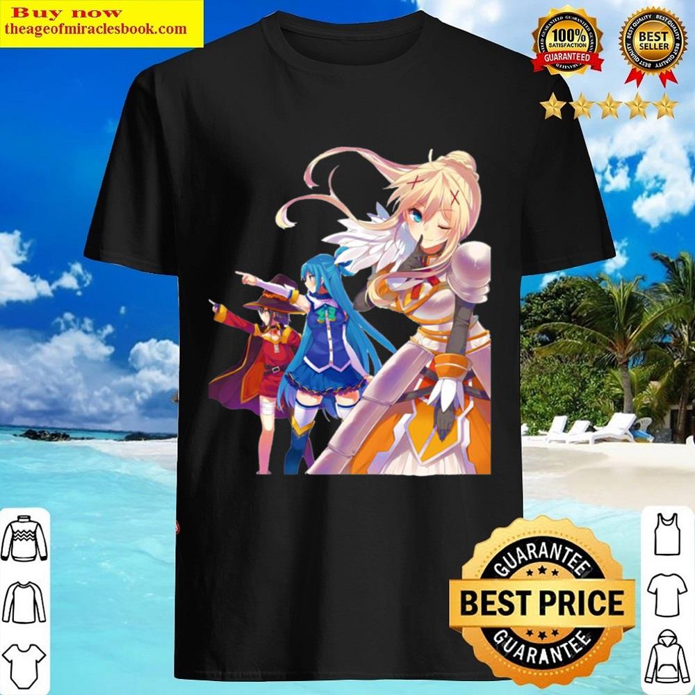 Konosuba Aqua Darkness Megumin Shirt