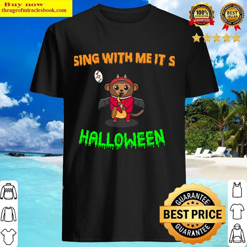 Monkeween Monkey Cute Halloween Sing Iwazaru Essential Shirt Monkeween Monkey Cute Halloween Sing Iwazaru Essential Shirt
