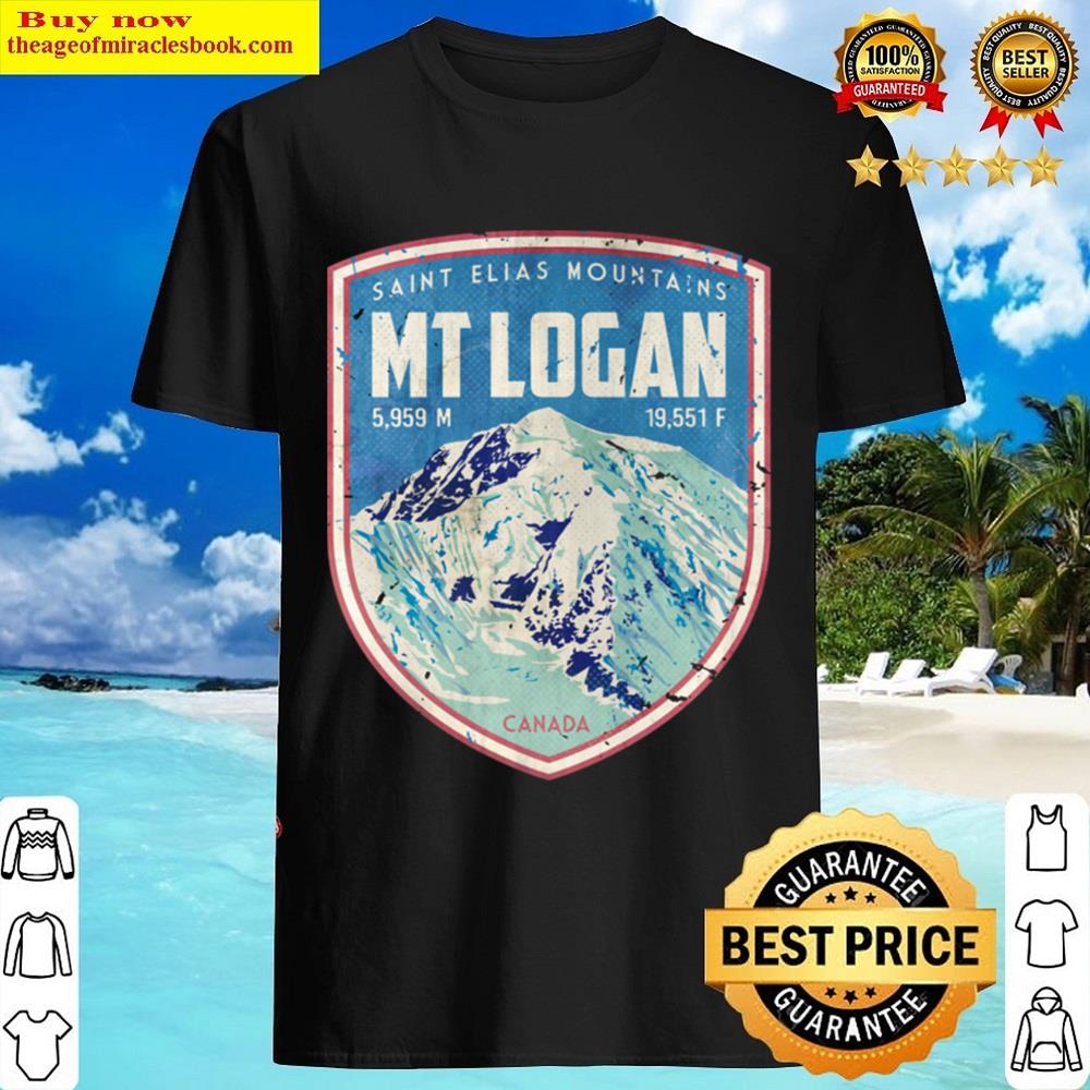 Mt Logan Vintage Emblem V01 Essential Shirt