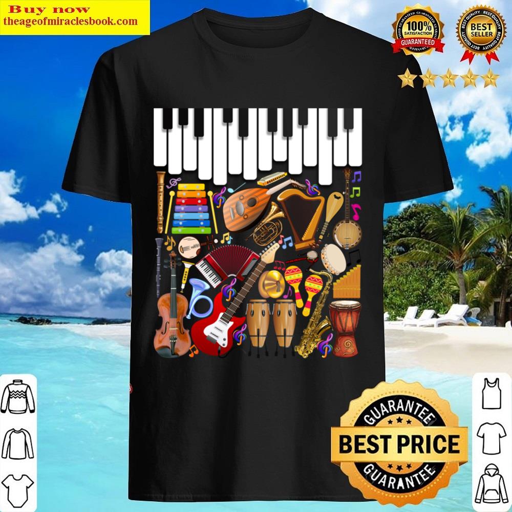 Musical Insturements Active Shirt