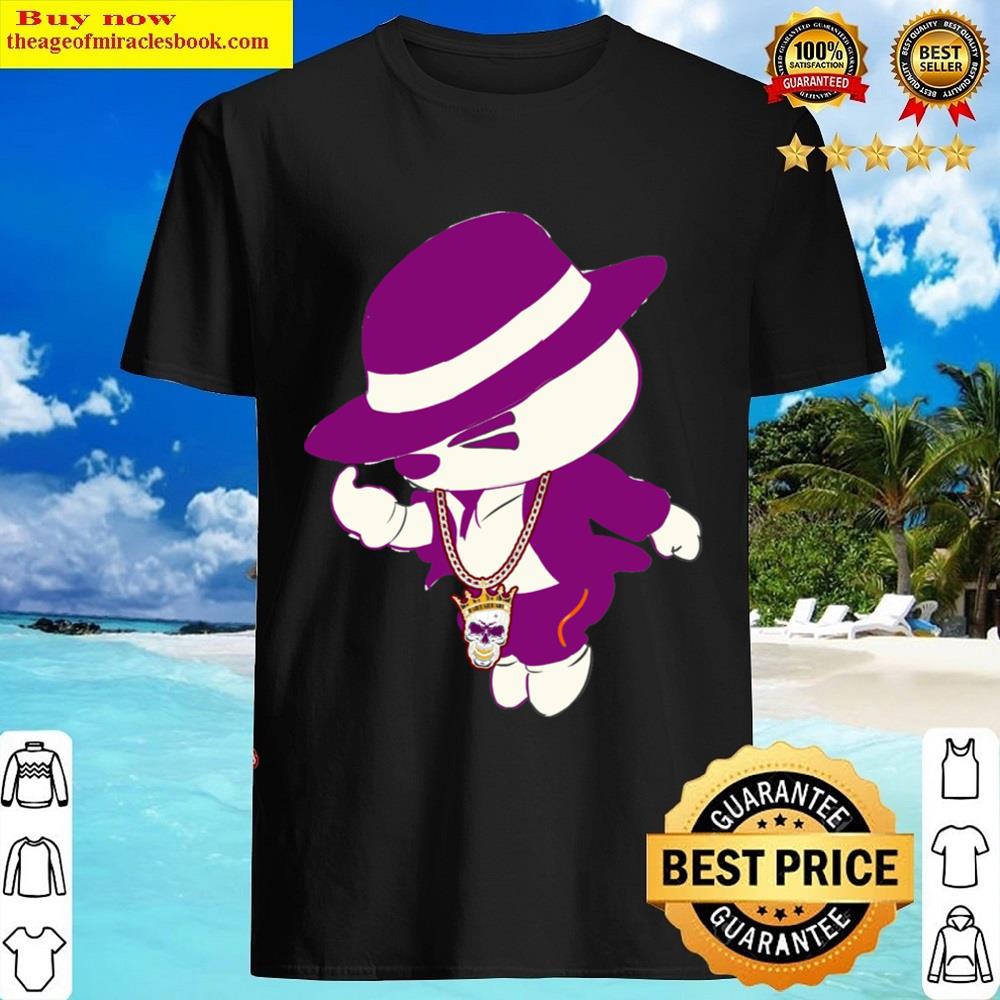 Pandabearpiepanda With Chainspandan Triblend Shirt