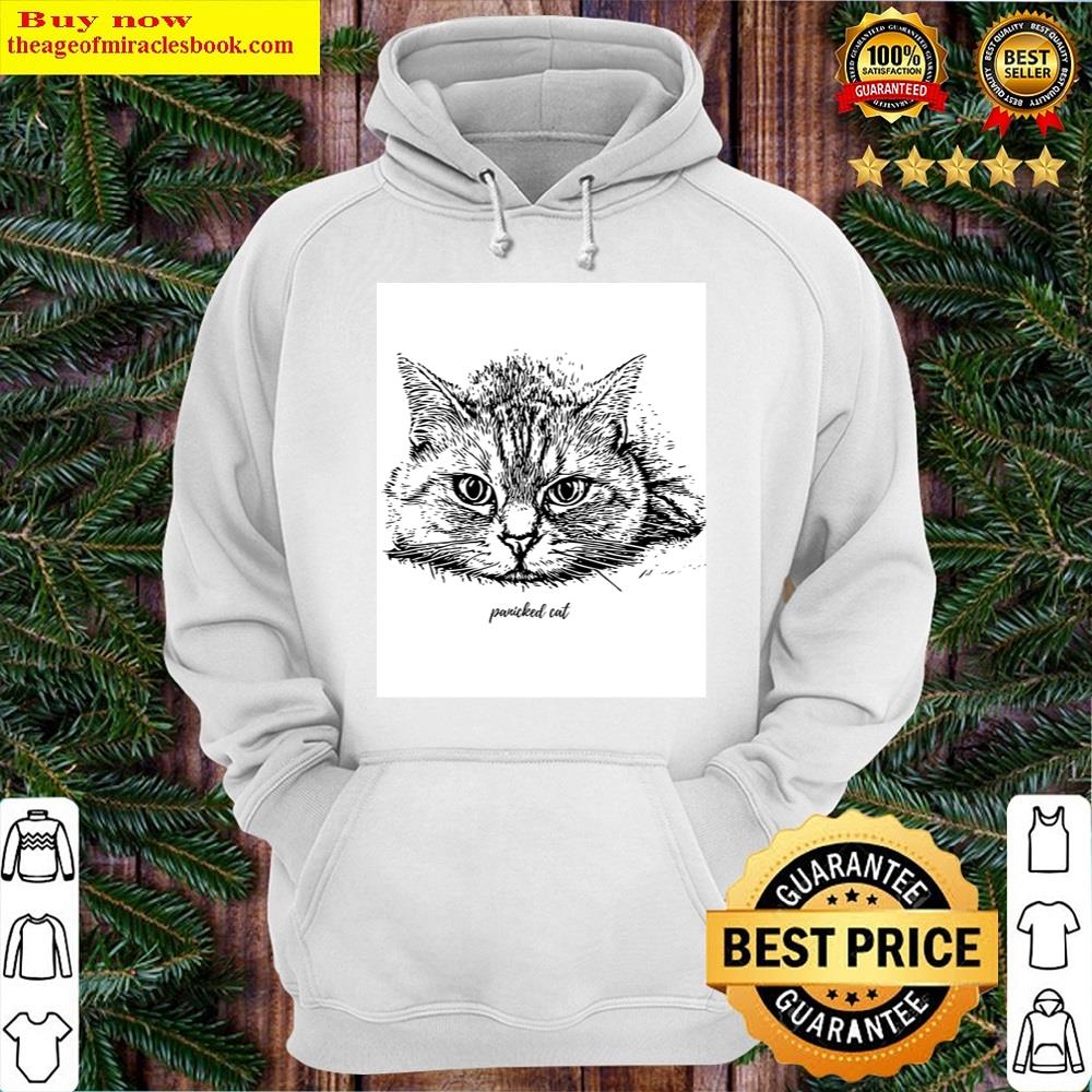 Alternative view of Panicked Cat Essential Shirt