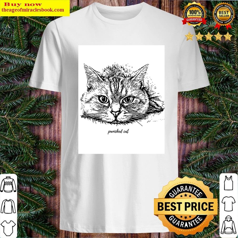 Panicked Cat Essential Shirt