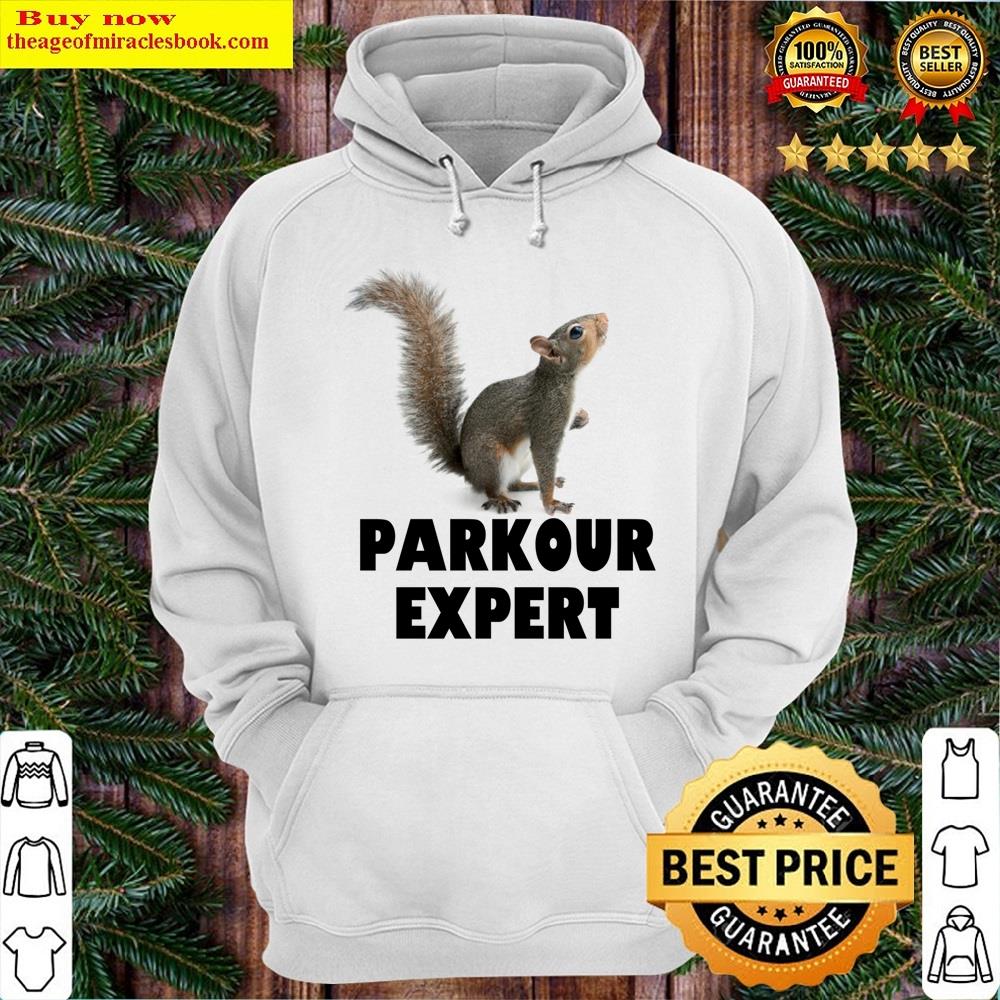 Alternative view of Parkour Expert Cute Squirrel Freerunning Shirt