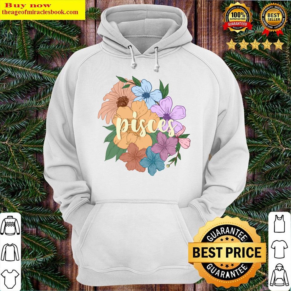 Alternative view of Pisces Flowers Shirt